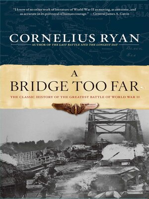 cover image of A Bridge Too Far